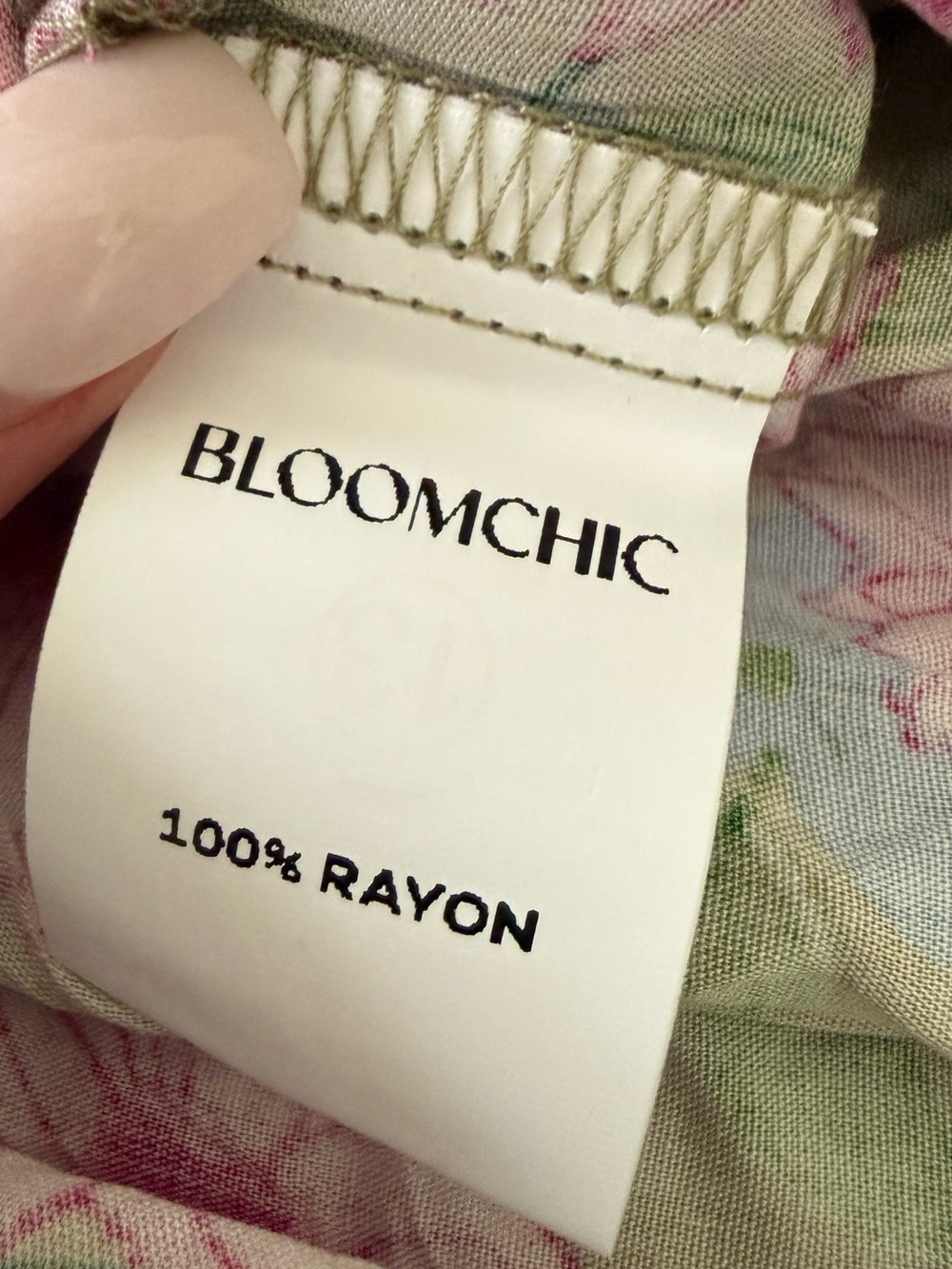 Bloomchic Romantic Floral Tea Party Pocketed Maxi Dress - Picture 6 of 7